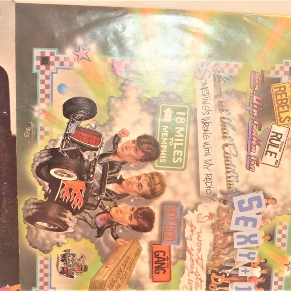 1st Press 1983 Stray Cats RAT N ROLL Vinyl Record EMI Records #SO7102 LP ALBUM - Picture 5 of 6